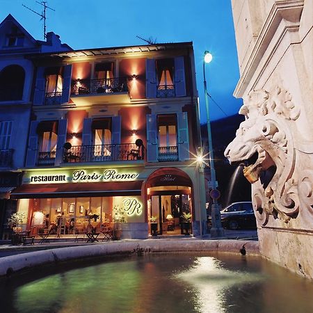 Paris Rome Hotel Menton Eksteriør billede