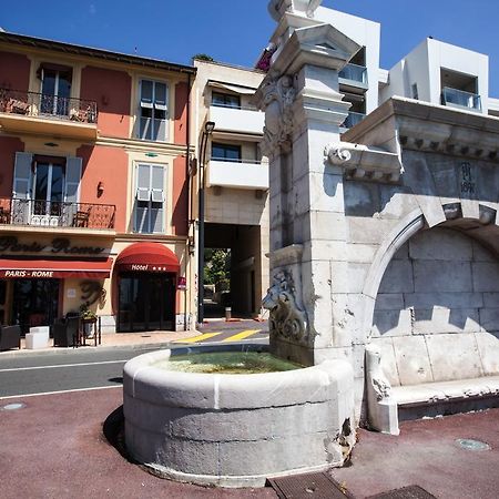 Paris Rome Hotel Menton Eksteriør billede