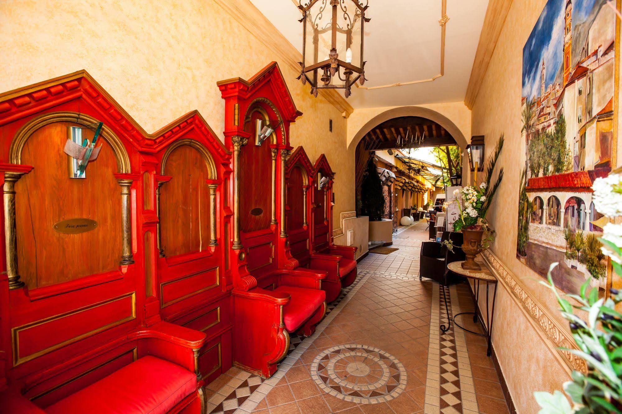 Paris Rome Hotel Menton Eksteriør billede
